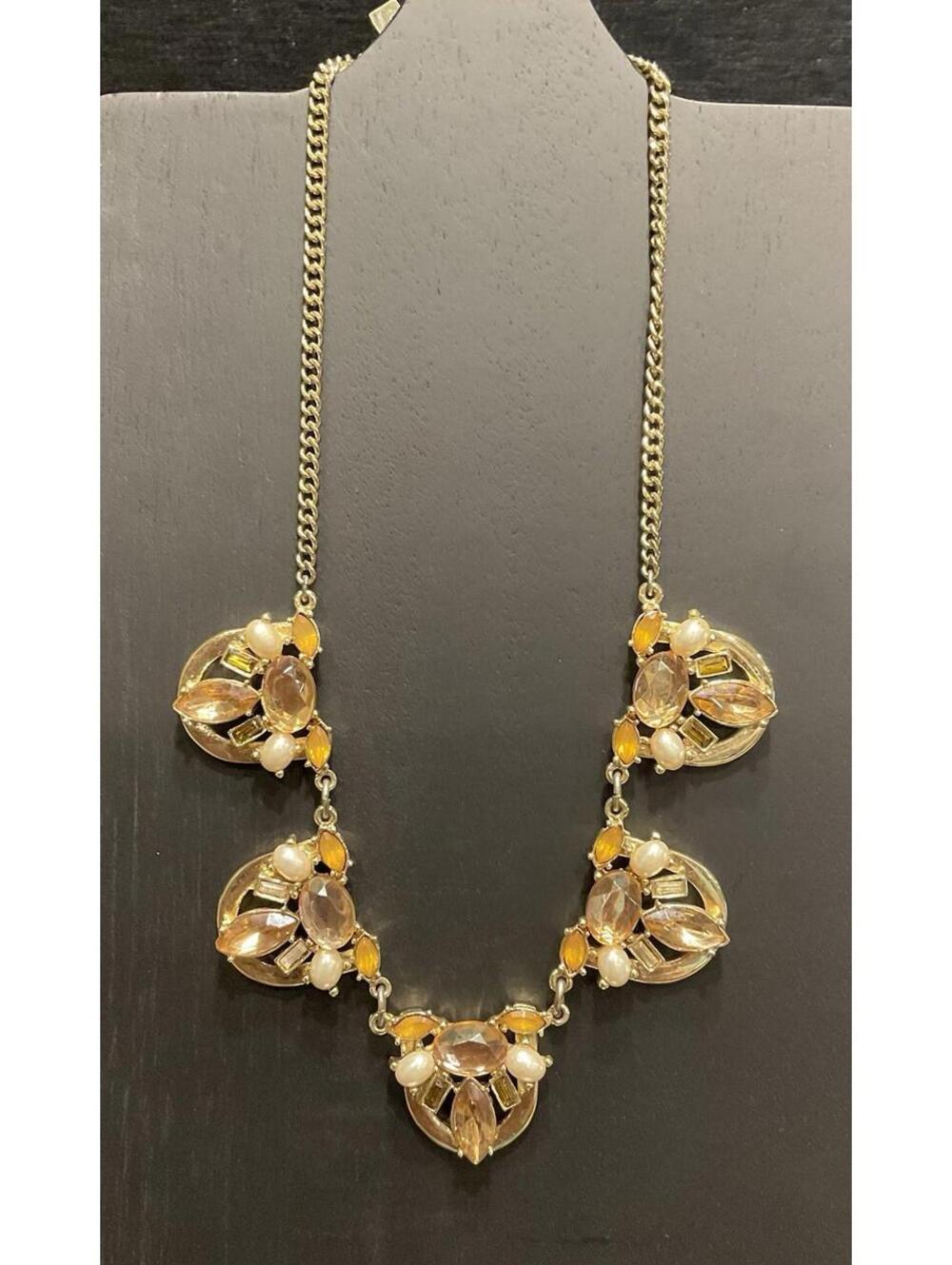 The Limited Big Bling gold Tone Necklace #103